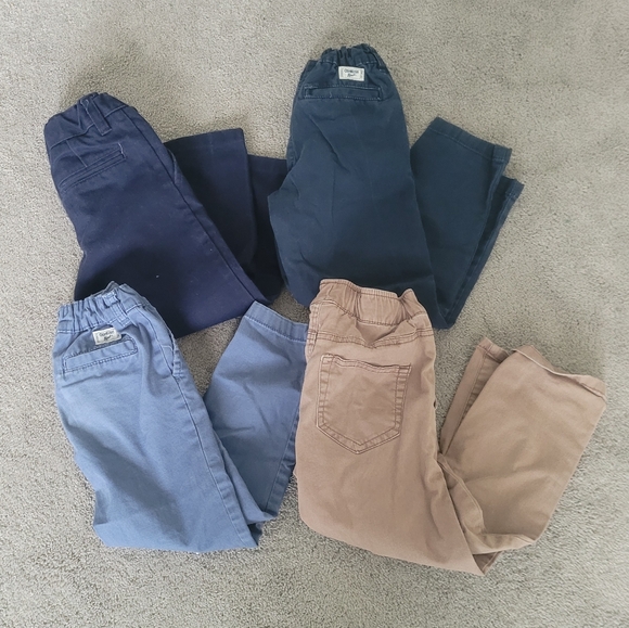 Carter's Other - Cat & Jack Kids Casual Pants - Light Blue, Navy, Tan